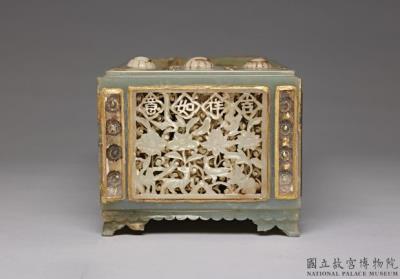 图片[3]-Jade box for pen and inkstone, Central Asia-China Archive